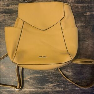 Nine West Mustard Backpack
